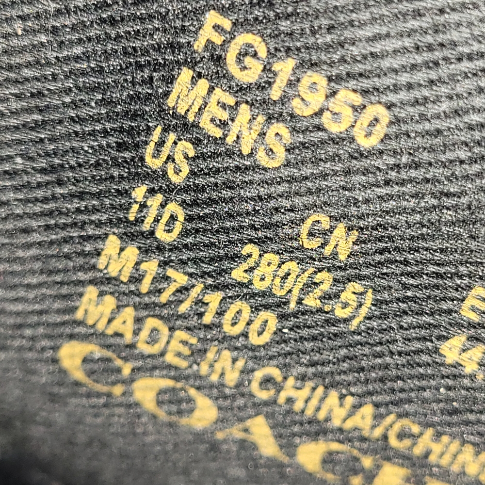 COACH Black and Gray High-Top Sneakers - Picture 10 of 12